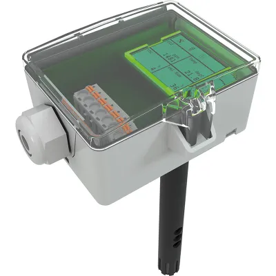 ThermokonLK Kanal Tip Ekranlı Sıcaklık ve VOC Sensörü Modbus